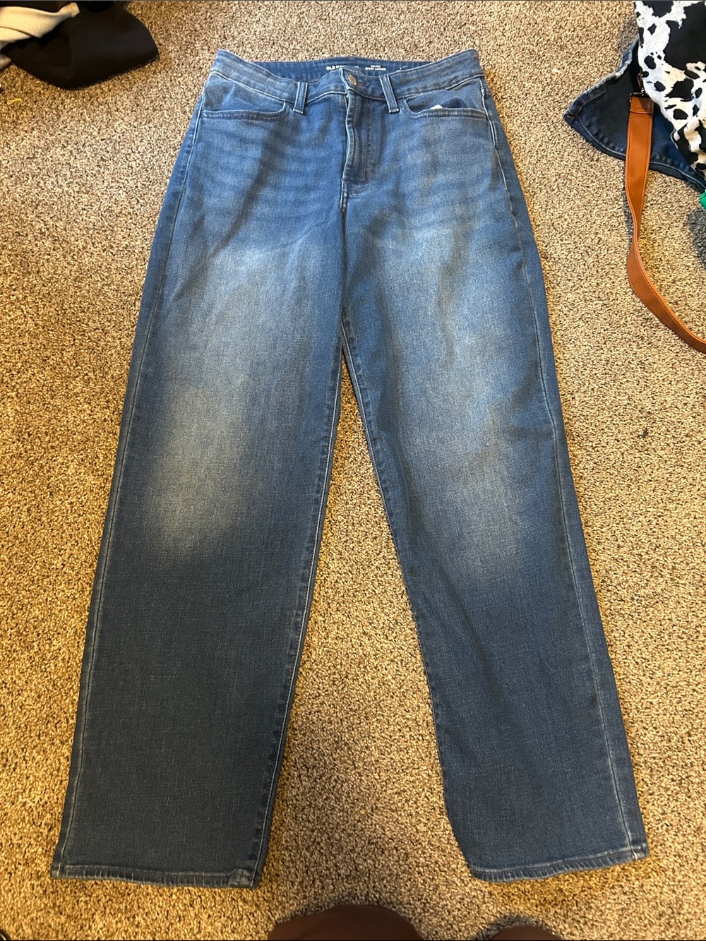 Classic Blue Straight-Leg Women’s Jeans
